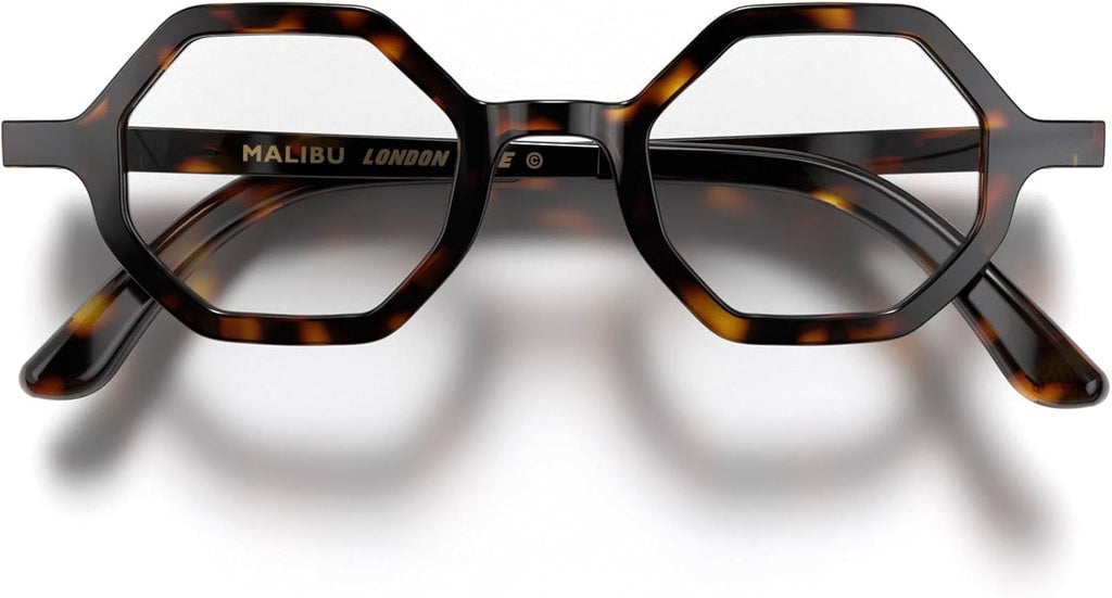 LONDON MOLE® Malibu reading glasses | Hexagonal/octagonal shape | Unisex | Spring hinges