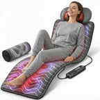 Powermat by Powerfit – Full Body Massage Mat with Detachable Massage Pillow, 9 Intensity Levels, 9 Massage Modes & 3 Heat Therapy Settings | Alleviates Muscle Pain, Improves Circulation, Stress Relief