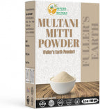 Multani Mitti Earth Clay (Bentonite & Kaolin), 100% Natural Indian Healing Clay Mask for Skin Care, Natural Deep Cleansing, Pure Grade Facial Mask, Calcium & Sodium Clay, 5.3 oz
