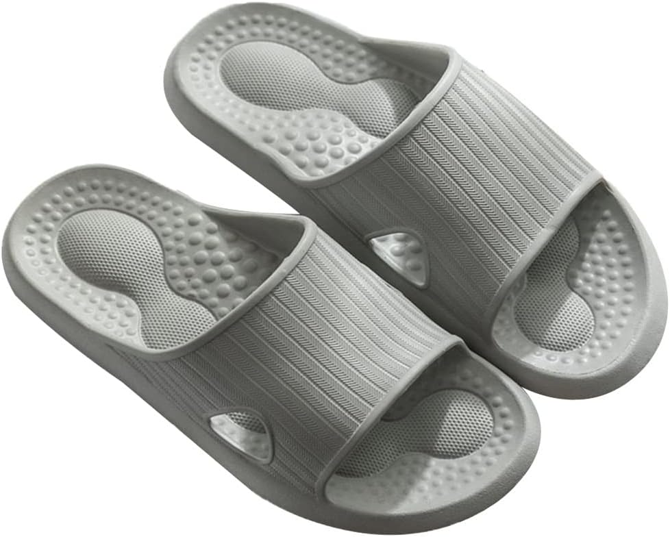 MTFBQ Cloud Massage Slippers Men/Women's Home Acupressure Reflexology Massage Slide Sandals Shower Shoes Lightweight Quick-Drying, Indoor and Outdoor Spa Bathroom Bedroom Beach Flat Foot Massager