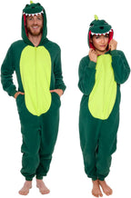 Funziez! Slim Fit Adult Onesie - Animal Costume - Plush Unisex Halloween One Piece Cosplay Suit for Women and Men