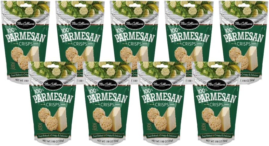 Mrs. Cubbison's Cheese Crisps Great for Snacking and Salad Topper (1.98 Ounce (Pack of 9))