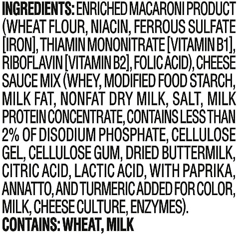 Kraft Mac and Cheese, 1 Box, for Easy Dinner or Dinner Sides, Thick 'n Creamy, No Artificial Flavors, Preservatives or Dyes, 7.25 oz