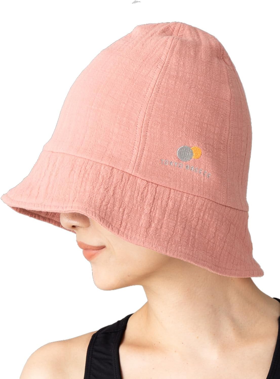 Tokyo Breeze Sauna Hat – Lightweight Soak & Wear Gauze Hat for Infrared Sauna, Quick-Dry Hair Protection, Japanese Design