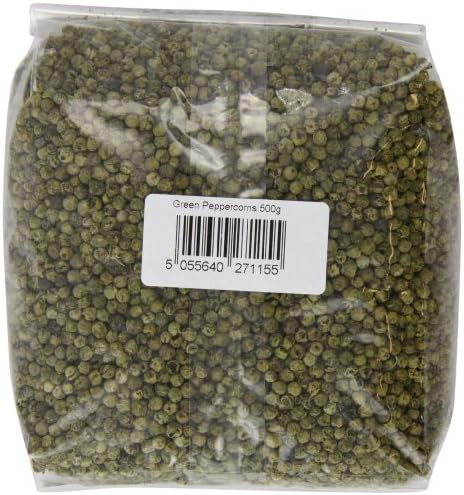 JustIngredients Green Peppercorns Loose 500 g