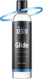 XESSO Anal Desensitizing Lube 8.3 Fl Oz, Water-Based Lubricant Rear Comfort Glide for Men, Women & Couples, Gently Numbing, Backdoor Relax Lubricant Gel, Made in US, Discreet Packaging