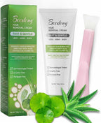 Hair Removal Cream for Women & Men, 4.2 oz / 120g, Smooth Skin in 5-7 Minutes, Aloe & Jojoba, For Arms, Legs, Chest, Back, Underarms & Bikini Line