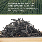 oriarmcha Wuyi Lapsang Souchong Black Tea 225g (8 ounce) - Zheng Shan Xiao Zhong Longan Aroma No Smoky Taste - Chinese Kung Fu Black Tea Loose Leaf