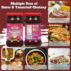 Rani Dates & Tamarind (Imli) Chutney 12.3oz (350g) Glass Jar, Ready to eat, Vegan ~ Gluten Free | NON-GMO | Kosher | No Colors | Indian Origin