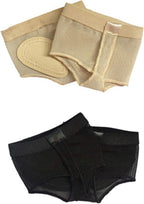 Wuchieal 2 Pairs Women's Dance Paws Pad Foot Thongs Toe Undies Half Lyrical Shoes Socks
