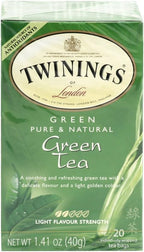 Twinings Green Tea, 1.48 Ounce Box 20 individual tea bags