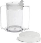 Providence Spillproof 12oz Adult Sippy Cup with Handles - Independence Sip Cups for Adults with Limited Mobility - Handicap Cups for Elderly Care - Made in the USA - PSC 50 - 1 Pack
