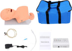 SHZICMY Intubation Manikin Teaching Model, Oral Nasal Intubation Airway Management Trainer, Tracheal Intubation Training Simulator Model for Science Lab Education Training