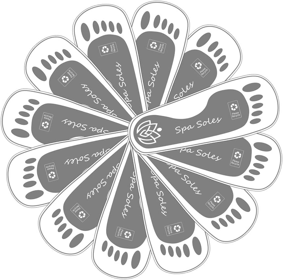 100 Pair Grey Disposable Adhesive Spray Tan Feet Protector Pads for Sunless Airbrush Tanning