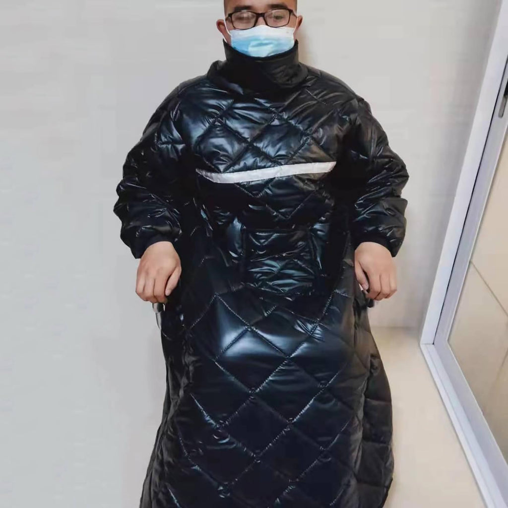 wheelchair blankets,Adult Waterproof Windproof Winter Wheelchair Full Body Warm Blanket, Wearable Wheelchair Cosy Cover with Sleeves Rain Coat Poncho Cover for Wheelchair Users Full Body Protection
