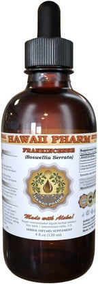 Hawaii Pharm Frankincense Liquid Extract, Frankincense (Boswellia Serrata) Resin Powder Tincture Supplement 2 oz