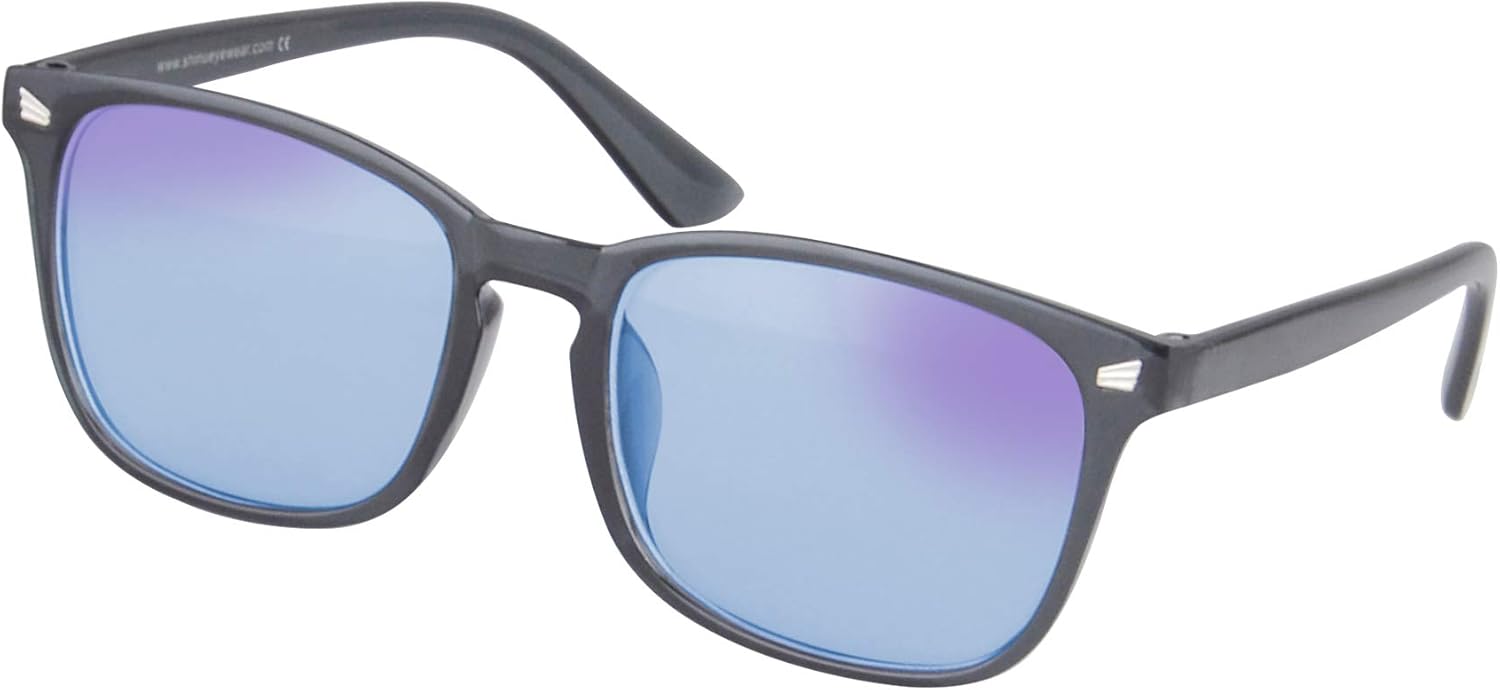 SHINU Color Blindness Glasses For Men Red Green Color Blind Eyeglasses Used as Sunglasses Men Women-SH068