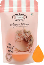 Confect Citrus Orange Fondant Icing | Edible, Easy-to-Roll Orange Fondant for Cake Decorating | Smooth Sugar Paste for Cake Covering, Toppers & Edible Decorations | Chef’s Choice | Vegan, Gluten-Free, Nut-Free, Palm Oil-Free- 8.8 Oz