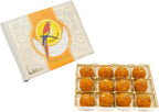 Sukhadia's Motichoor Ladoo- Indian Sweet, 16oz Box (12pc)-FRESHLY MADE IN USA