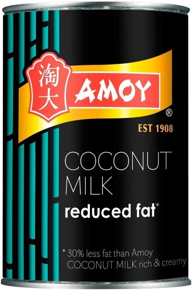 Amoy Coconut Milk Reduced Fat (400ml) - Pack of 6