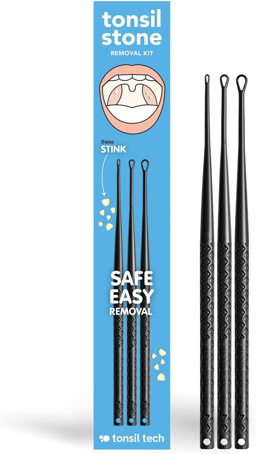 Tonsil Tech Tonsil Stone Remover Tool - Tonsil Stones Removal Kit - Made in USA