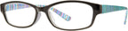 Foster Grant Blue Brianna Women's Reading Glasses with Case