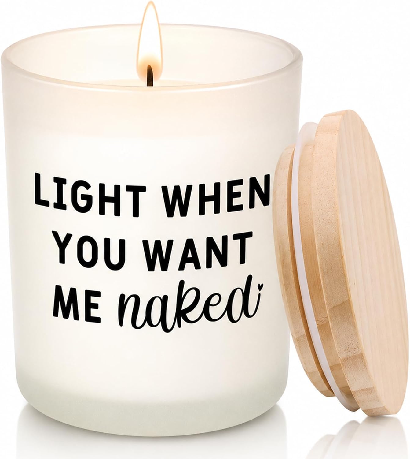 Anniversary Christmas Birthday Gifts for Men Women Wedding Valentines Day Gifts for Him Her Husband Boyfriend, Funny Bachelorette Party Gag Gift for Best Friend, Romantic Couple Candle I Love You Gift