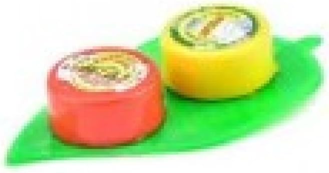 Bhuvneshwari Kumkum & Turmeric Combo Leaf for Pooja, Havan, Pack of 10 Pieces