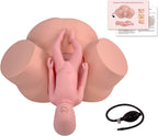 Birth Midwifery Training Model Simulator, Life Size Childbirth Demonstration Obstetrics Gynecology Normal Abnormal Fetal Positions Delivery Maternity Manikin for Teaching Medical