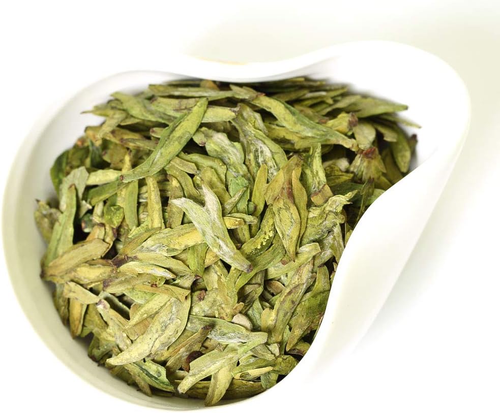 GOARTEA - Dragon Well Longjing Green Tea - 250g / 8.8oz Nonpareil Supreme Grade - West Lake Long Jing Green Tea - Loose Leaf Chinese Spring Xihu Dragonwell