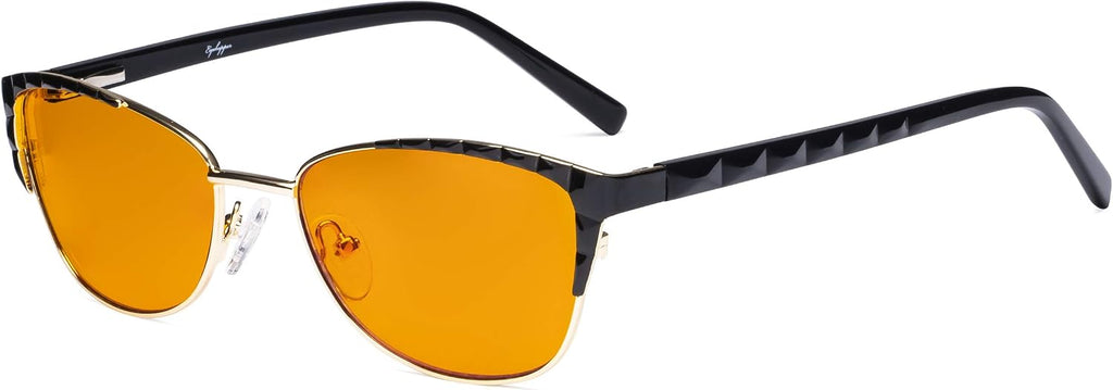 Eyekepper Ladies Computer Glasses - Blue Light Filter Eyeglasses Women- UV420 Protection Cateye Eyewear