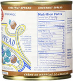 Clement Faugier Gourmet Chestnut spread with vanilla from France 8.8oz