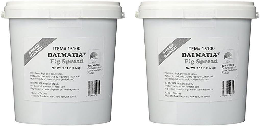 Dalmatia Fig Spread, 3.5 Pound (Pack of 2)