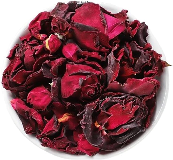 Yunnan dark red rose tea 50g low temperature baking whole Rose Crown tea