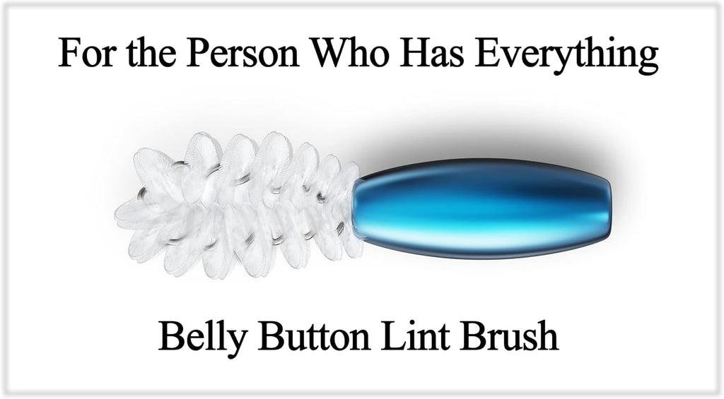 Gift for Husband by Aliza | Belly Button Lint Brush – Funny Gag Gift for Adults - White Elephant Gifts, Birthday Gifts for Him Men Boyfriend