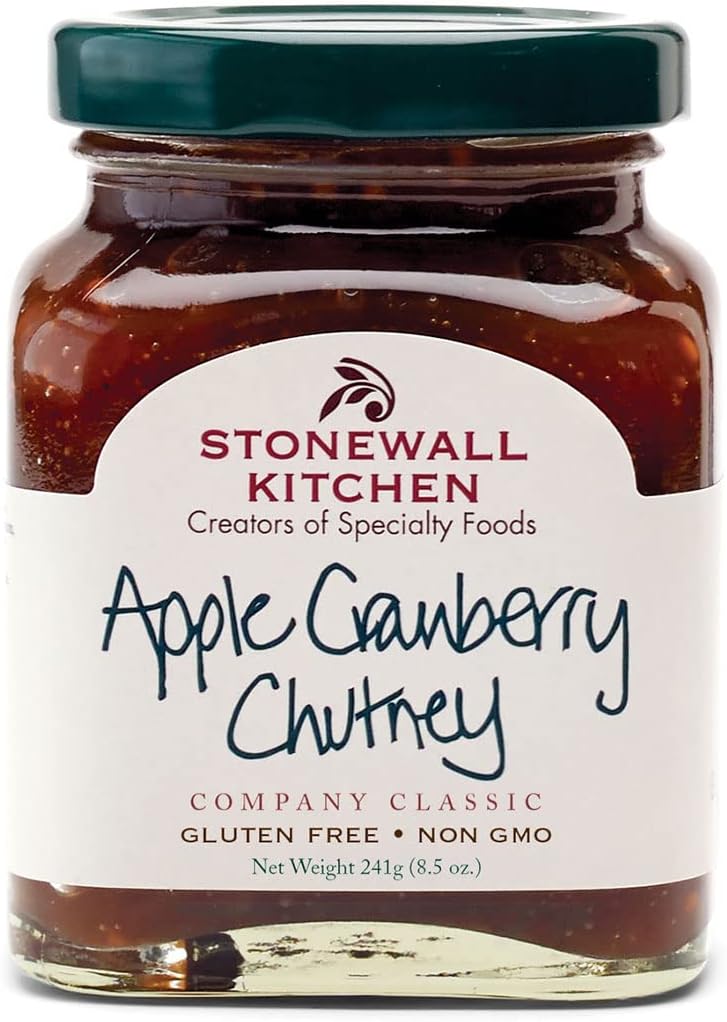 Stonewall Kitchen Apple Cranberry Chutney, 8.5 Ounces