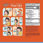Prince of Peace 3 in 1 Instant Thai Tea Beverage, 12 Sachets – Instant Hot or Cold Beverage – Easy to Brew – Made with Authentic Thai Tea Recipe, Rich and Creamy Taste – Just Add Water