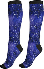 Camo Print Compression Socks Calf Knee High Support Socks Novelty For Women Men Nurse Athletic Running Hiking Travel