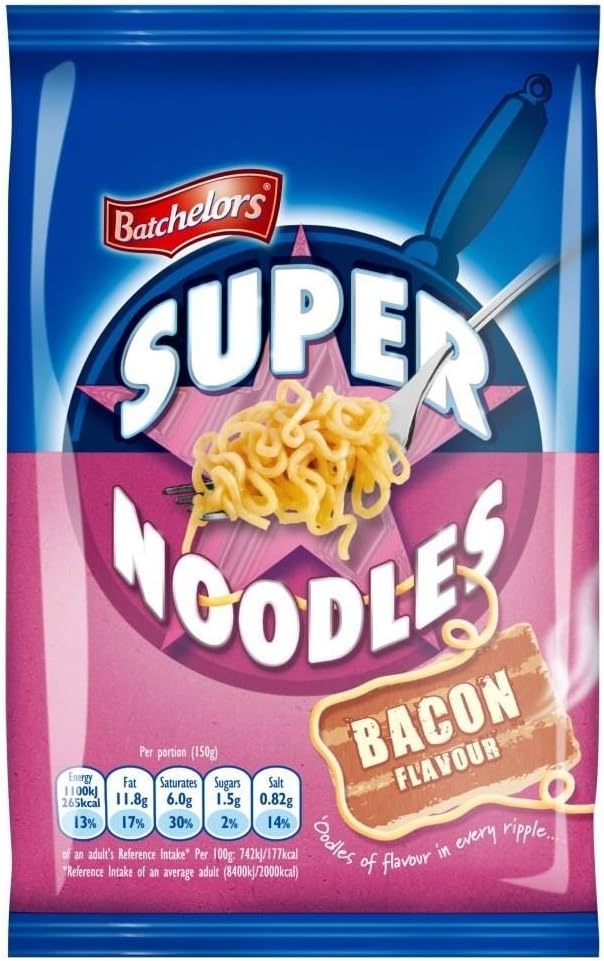 Batchelors Bacon Super Noodles 100g