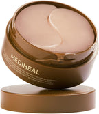 Mediheal Retinol Collagen Under Eye Patches - Korean Hydrogel Eye Pads (60 patches) with 95% Retinol & 5 Micro Collagen. Nourishing & Non Irritating Eye Gel Mask. Sealing Cap & Spatula Included.