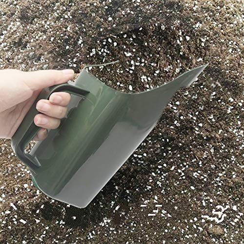 Garden Shovel,Soil Scoop Plastic Garden Cultivation Scoop,Hand Scooper Soil Sifter,Handy GardenScooper,Multi-Function SoilShovel Digging Tool for Soil,Compost,Plants
