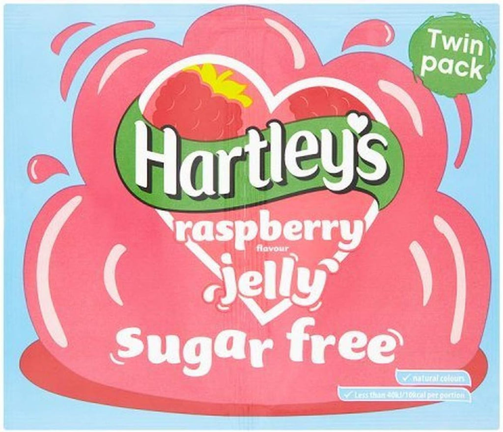Hartley's Sugar Free Raspberry Jelly Crystals 23g