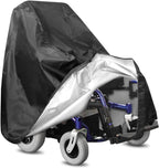 Wheelchair Cover, Mobility Scooter Storage Cover, Electric Wheelchair Cover, Wheelchair Cover for Storage, Waterproof Mobility Scooter Cover, Waterproof & Dustproof Cover (Black)