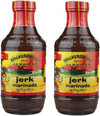 Jamaican Jerk Marinade Seasoning Sauce – Achieve the Absolute Traditional Island Flavor Taste Formulated |Perfect on Marinating Meat, Chicken, Fish, and Seafoods | 500ml 2 PACK