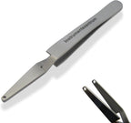 Piercing Ball Grabber Tool - for Small Balls 2mm or larger - Self-Retaining - Stainless Steel - Ball Holder Tweezers T1 - Piercing Tools for Changing Jewelry