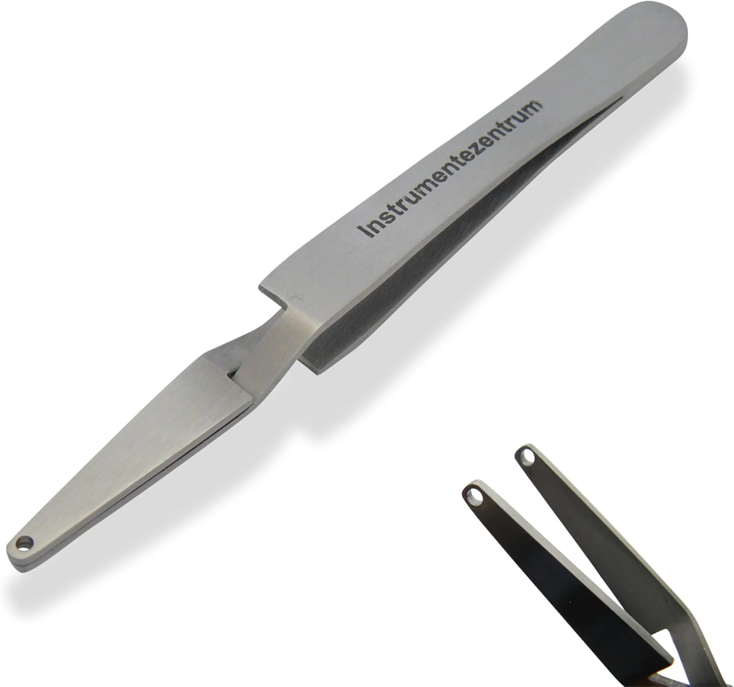 Piercing Ball Grabber Tool - for Small Balls 2mm or larger - Self-Retaining - Stainless Steel - Ball Holder Tweezers T1 - Piercing Tools for Changing Jewelry