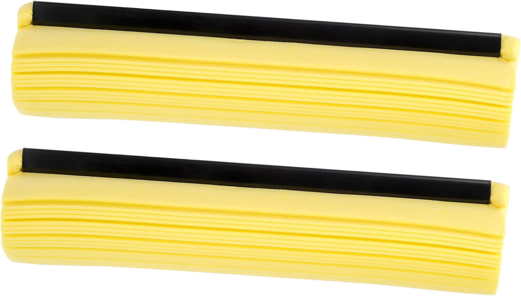 2pcs PVA Sponge Mop Head Replacement for Efficient Floor Cleaning Cotton Roller Mop Heads for Home and Garden Use Absorbent and Cleaning Supplies