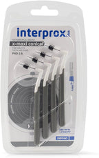 Interprox Plus X-Maxi Interdental Brushes Grey Pack of 4