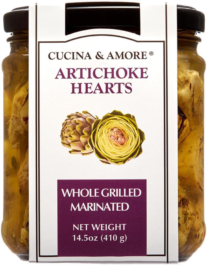 Cucina & Amore Artichokes 14.5oz (1 Unit, Whole Grilled Marinated)