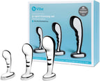 b-Vibe Stainless Steel Anal Beads Prostate Massager Anal Plug Toy, Sex Toys for Adults (3-Pc)